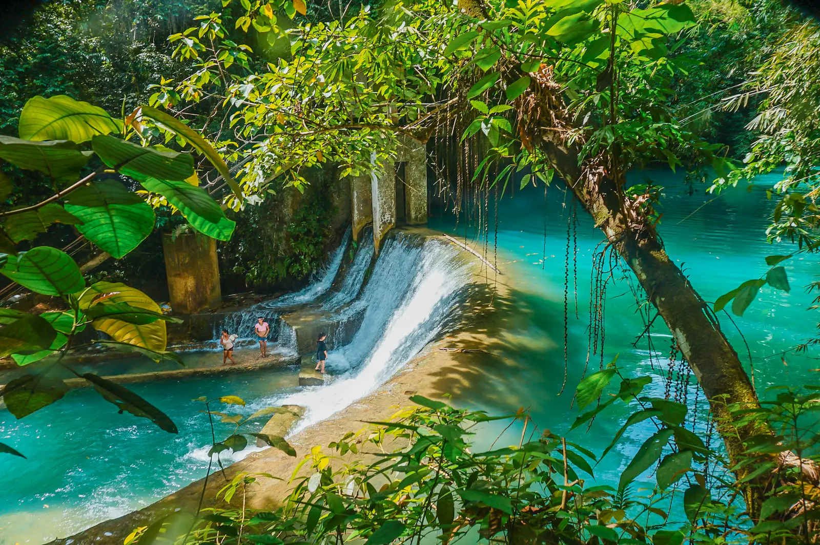 A tropical Cebu coastline