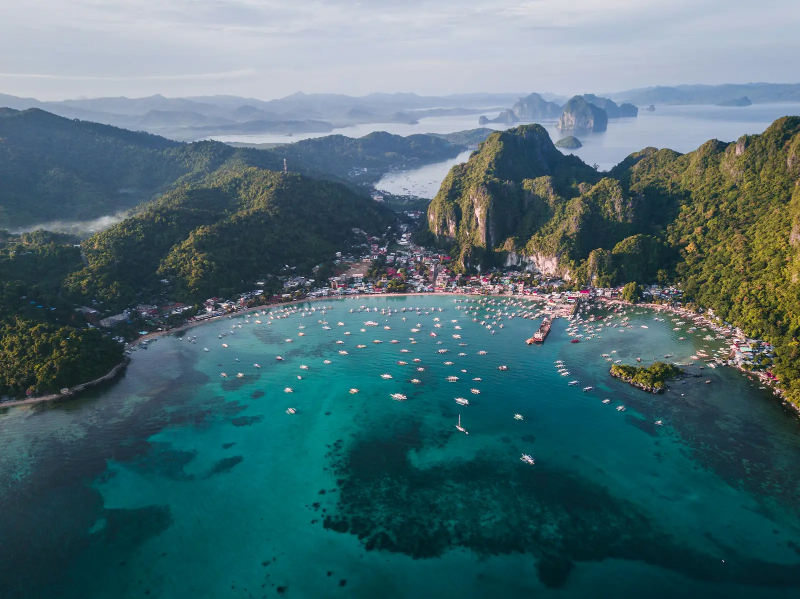 A Philippine beach and clear water